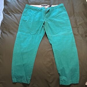 Tommy Hilfiger Men's Green Pants 36x30